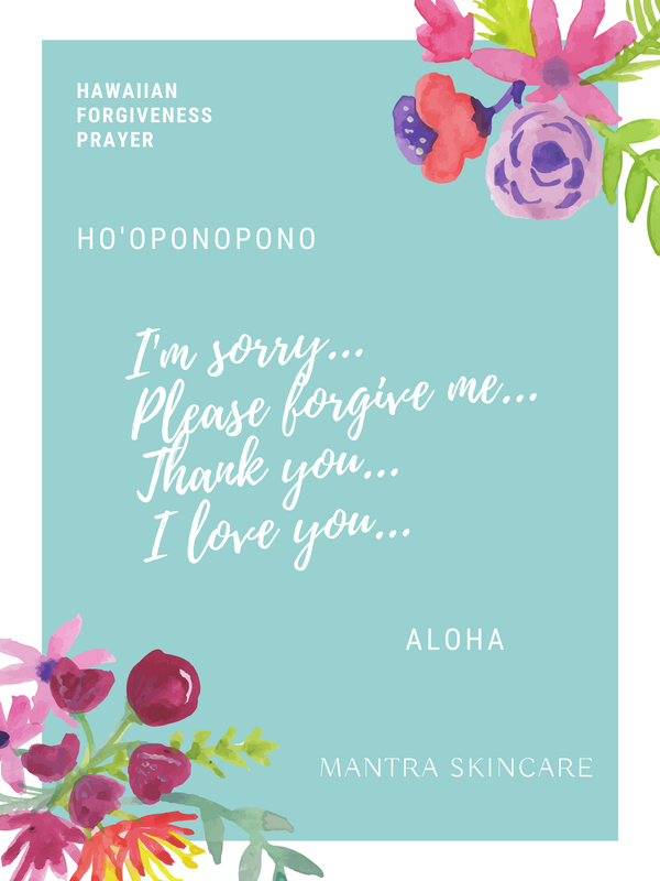 Ho'oponopono - A forgiveness prayer for all
